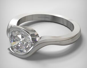 SOLITAIRE RING  LR219